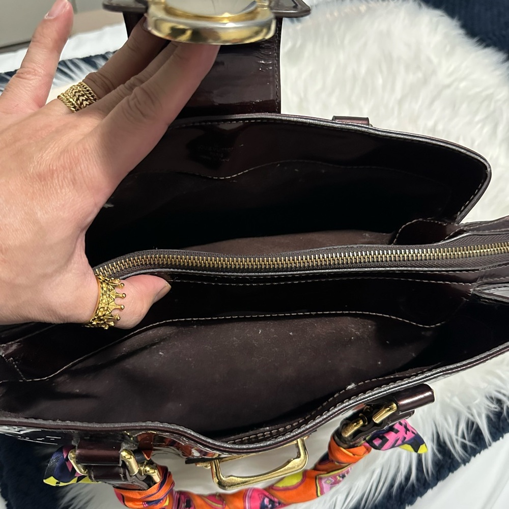 Louis Vuitton Amaranthe in Patent Vernis Leather Melrose Avenue bag - Picture 12 of 16